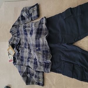 Boys Football Flannel Set